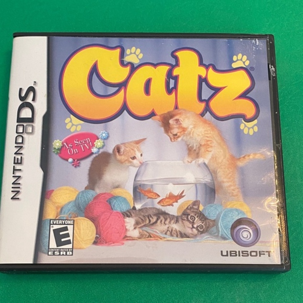 Catz Nintendo DS Game with game, case and instruction booklet.